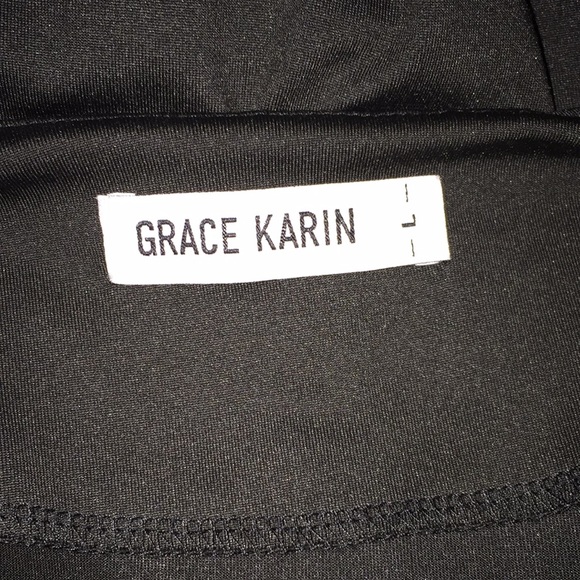Grace Karin Women’s Black Dress Sz L - Picture 7 of 7